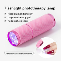 Pink Flashlight + Lanyard