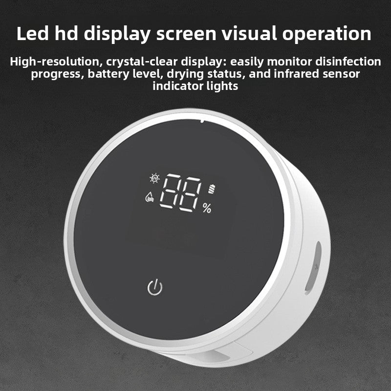 Portable UV Toothbrush Sterilizer with USB Charging
