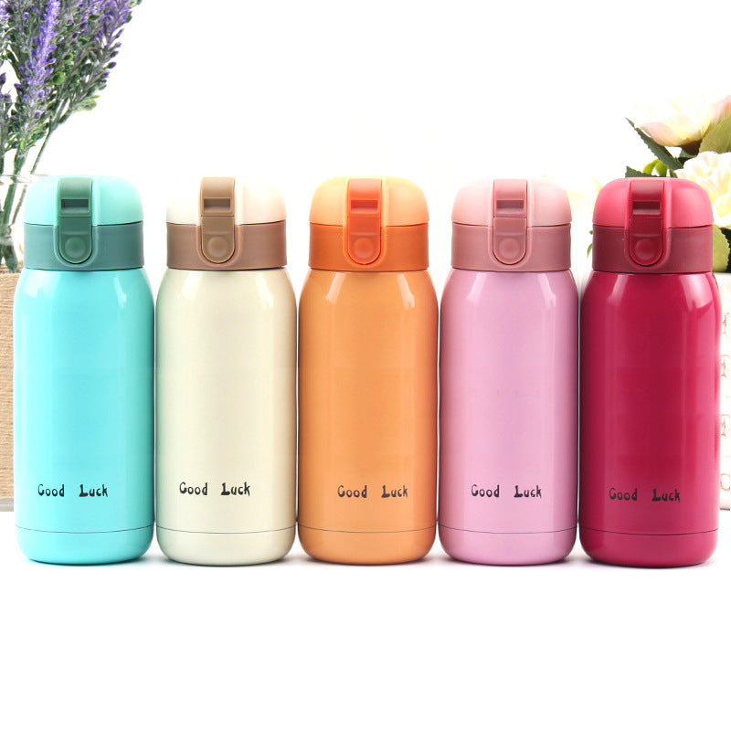 Portable Vacuum Insulated Cup with Rope Handle