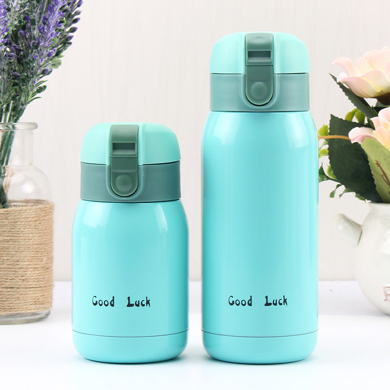 Portable Vacuum Insulated Cup with Rope Handle