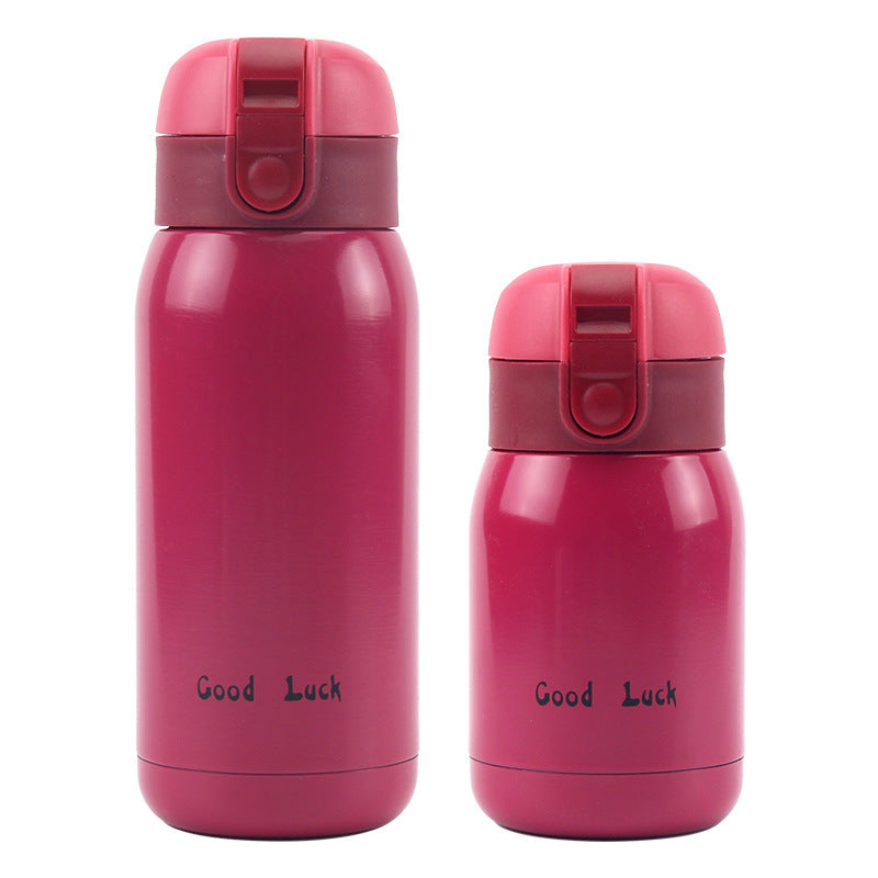 Portable Vacuum Insulated Cup with Rope Handle