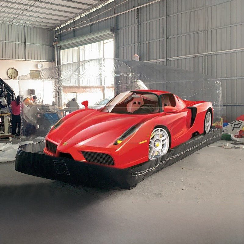 Portable vehicle cover tent
