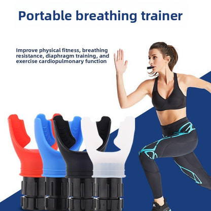 Portable vital capacity abdominal breathing Trainer