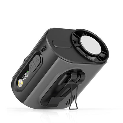 Portable Waist Clip Fan with LED Light