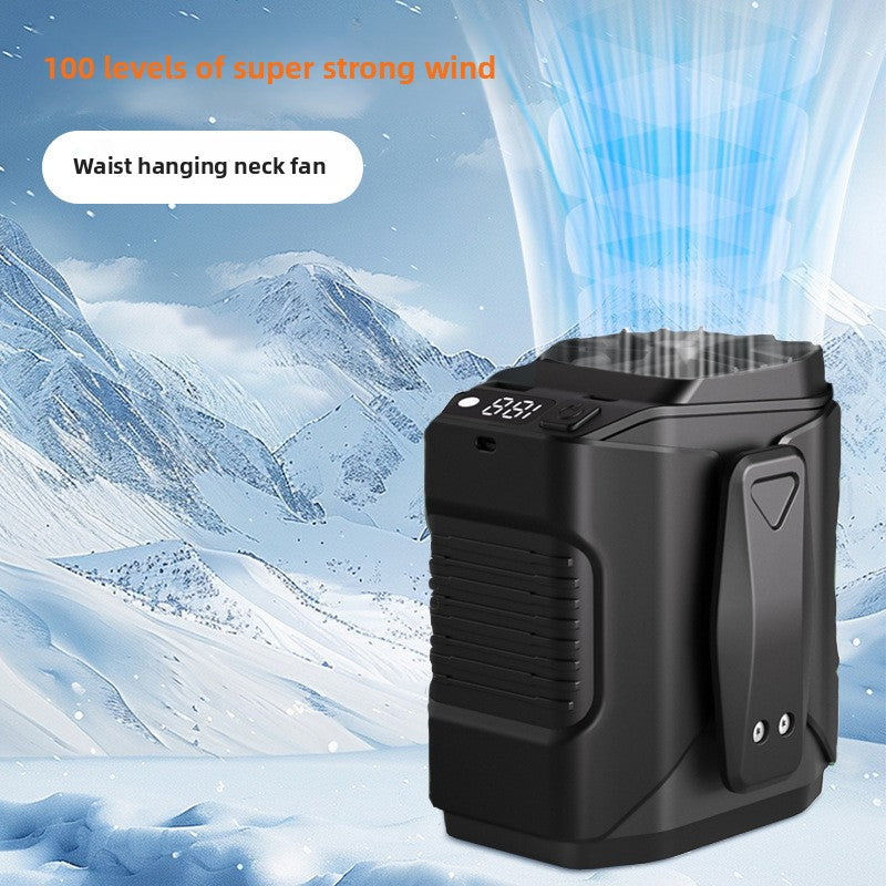 Portable Waist Clip Fan with USB Charging