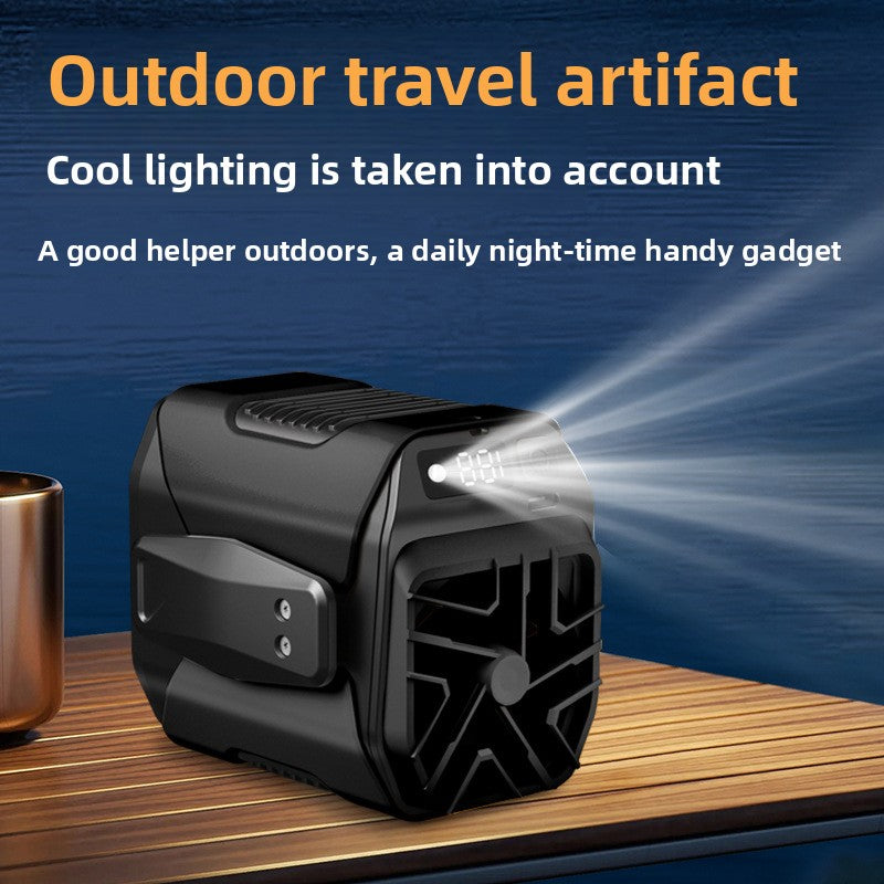 Portable Waist Clip Fan with USB Charging