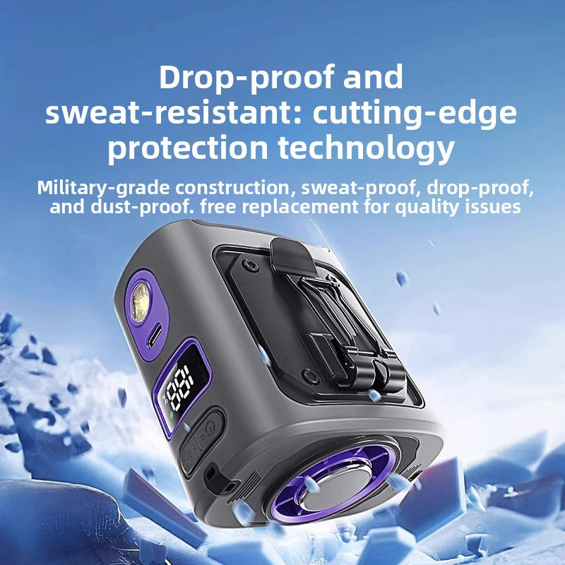 Portable Waist Clip Semiconductor Cooling Fan