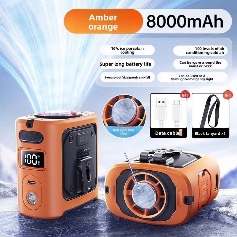 Portable Waist Clip Semiconductor Cooling Fan