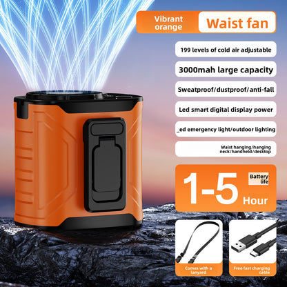 Portable Waist Fan with Long Battery Life