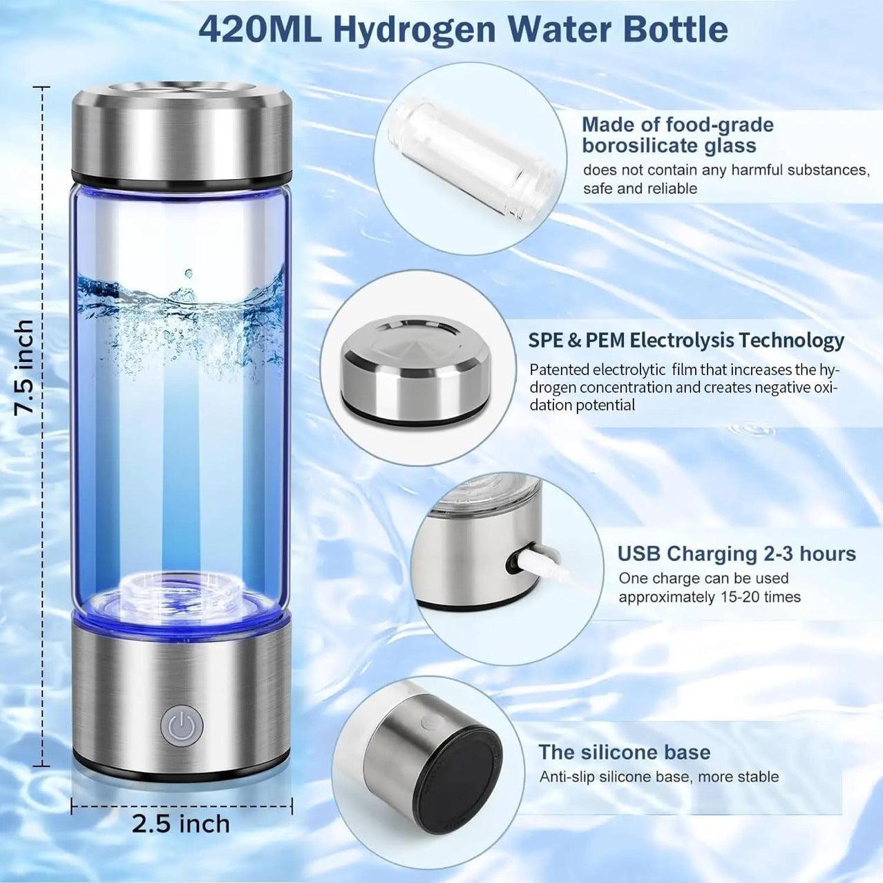 Portable water cup