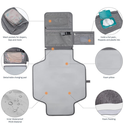 Portable Waterproof Diaper Changing Mat