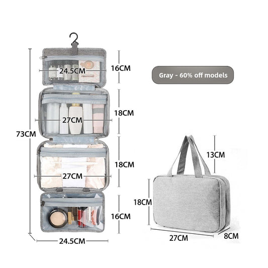 Portable Waterproof Hanging Toiletry Bag