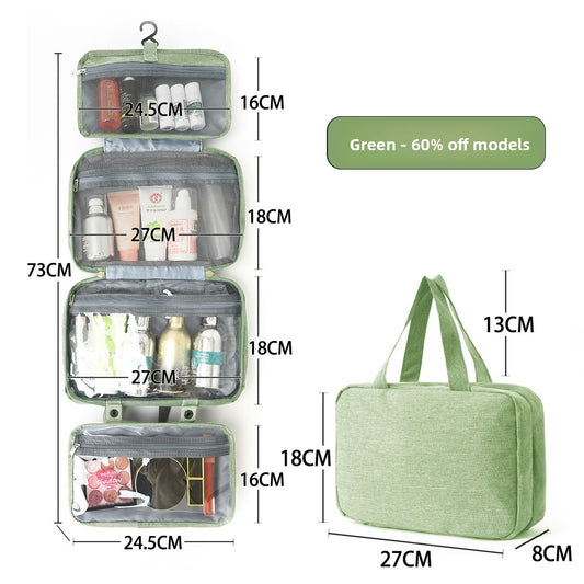Portable Waterproof Hanging Toiletry Bag