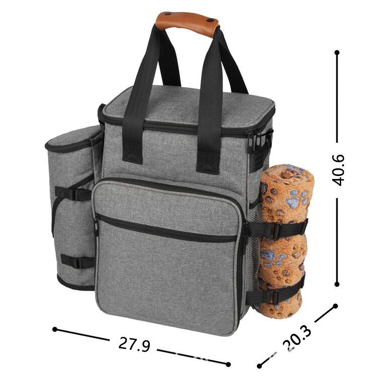 Portable Waterproof Pet Travel Backpack for Food and Toys