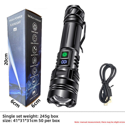 Portable White Laser Flashlight