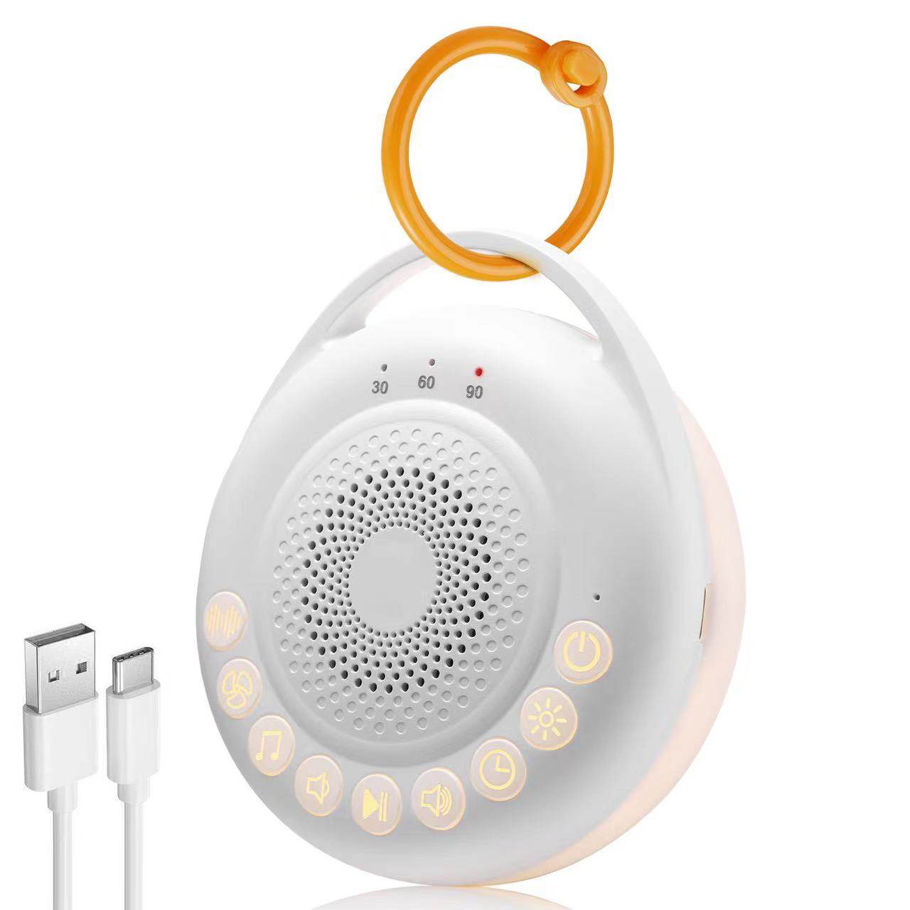 Portable White Noise Sleep Device with Night Light