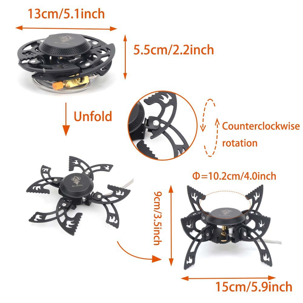 Portable Windproof Camping Gas Stove