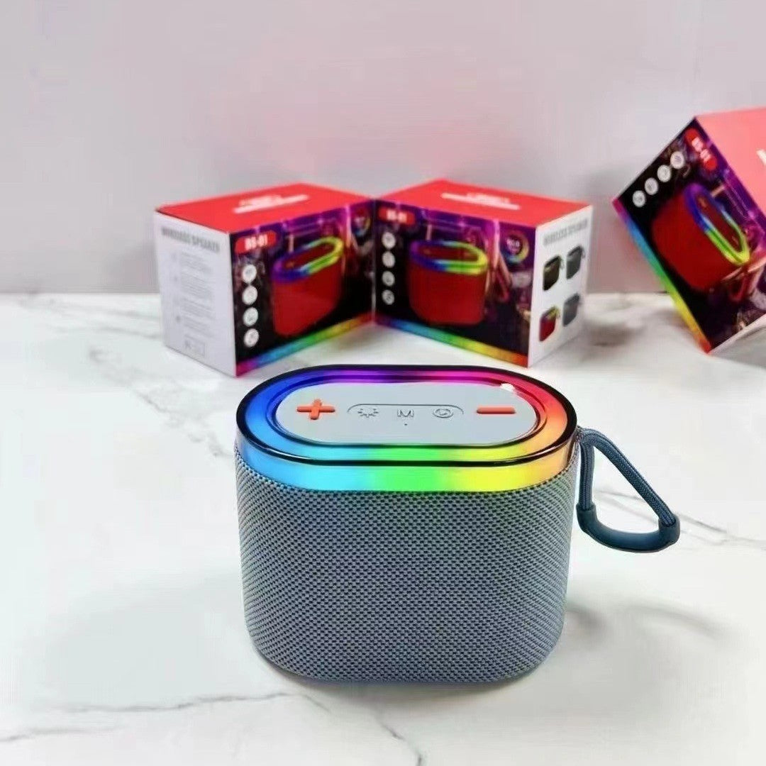 Portable Wireless Bluetooth Speaker with RGB Lights