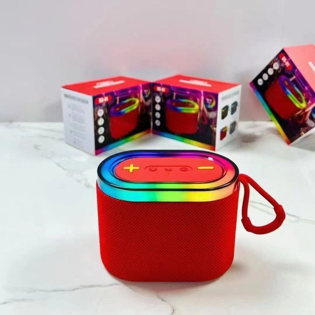 Portable Wireless Bluetooth Speaker with RGB Lights