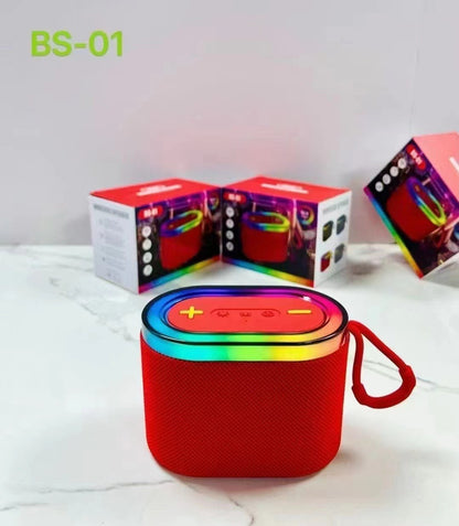 Portable Wireless Bluetooth Speaker with RGB Lights