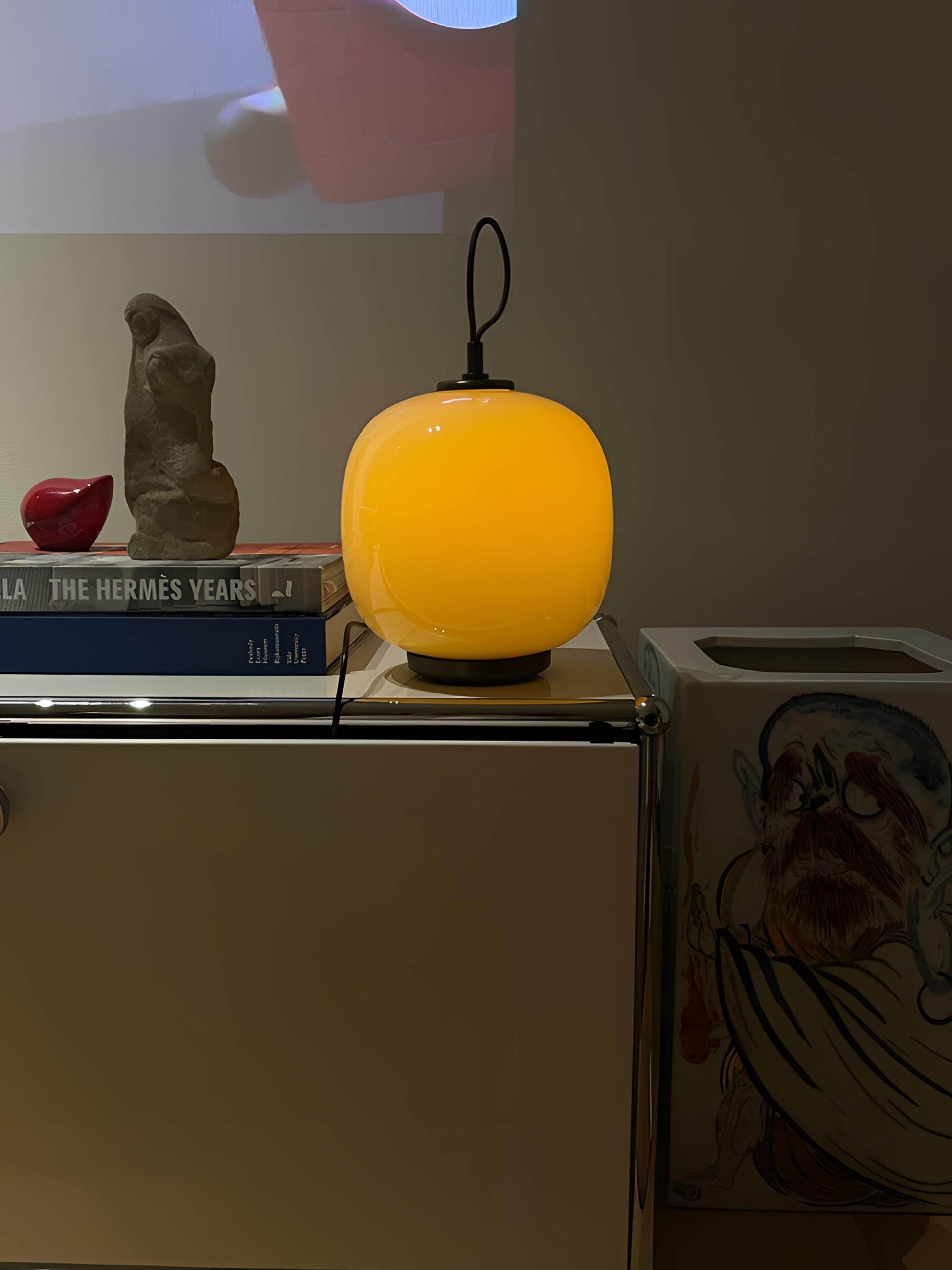 Portable Wireless Charging Desk Lamp with Ambient Lighting