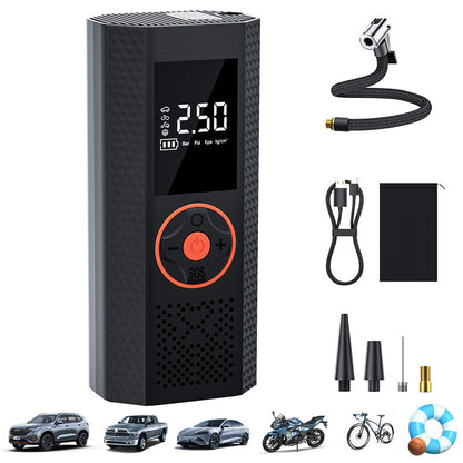 Portable Wireless Electric Air Pump with Auto Stop