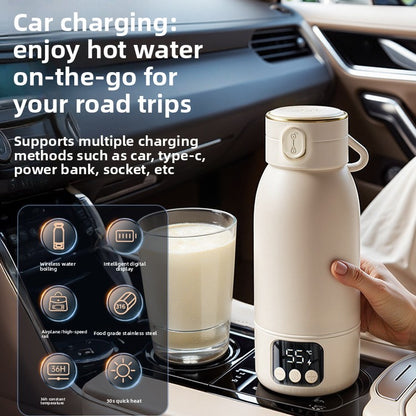 Portable Wireless Heating Thermostatic Cup