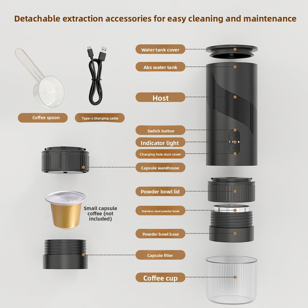 Portable Wireless K-Cup Coffee Maker