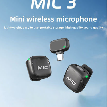 Portable Wireless Lavalier Microphone