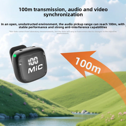 Portable Wireless Lavalier Microphone