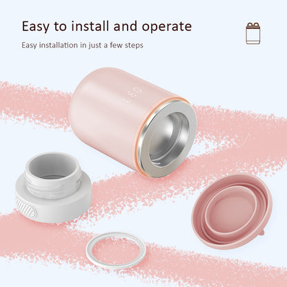 Portable Wireless Milk Warmer Fast Heating Long Battery Life