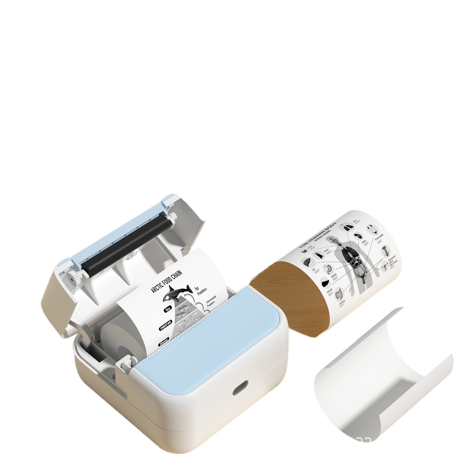 Portable Wireless Thermal Bluetooth Label Printer