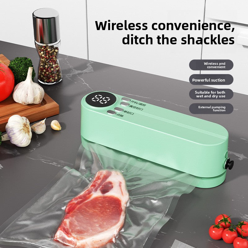 Portable Wireless Vacuum Food Sealer