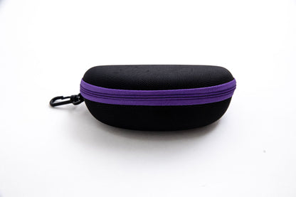 Portable Zipper Glasses Case