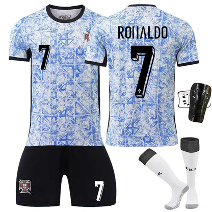 Portugal Football Jersey Sports Uniform