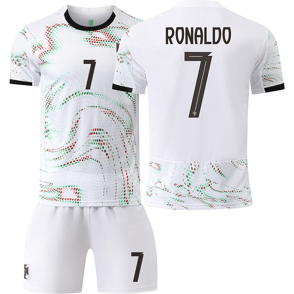 Portugal Football Jersey Sports Uniform