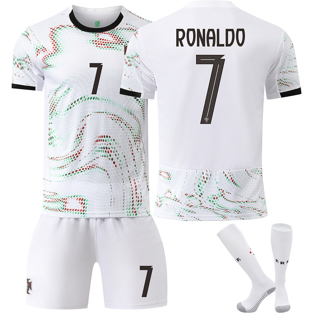 Portugal Football Jersey Sports Uniform