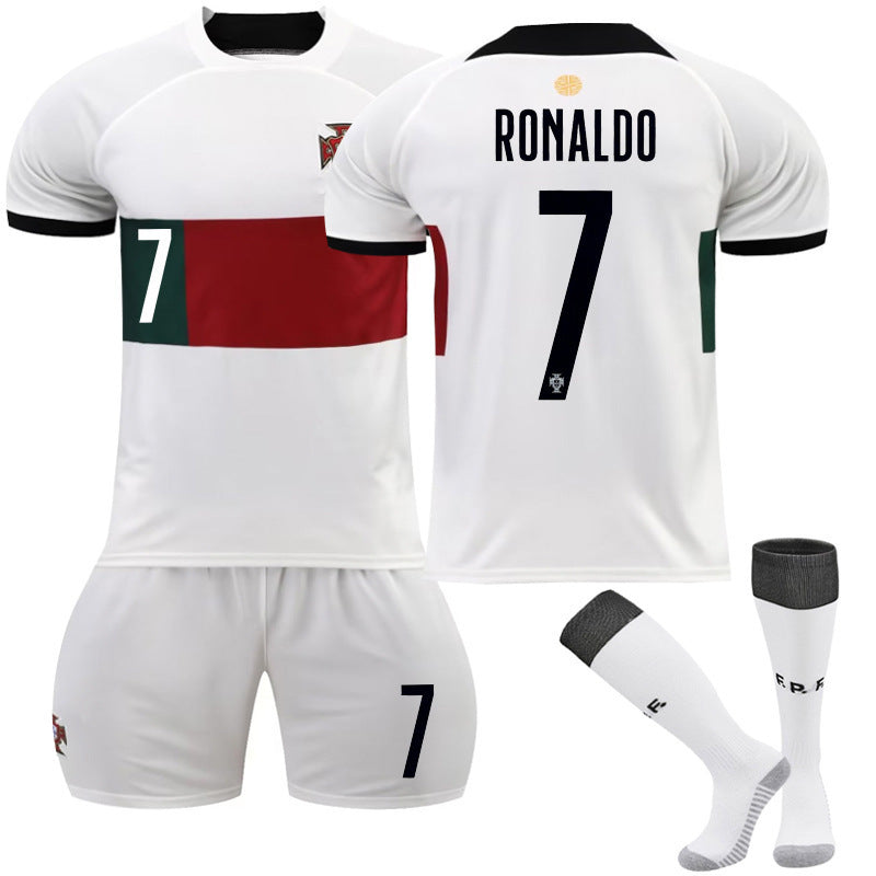 Portugal Football Jersey Sports Uniform