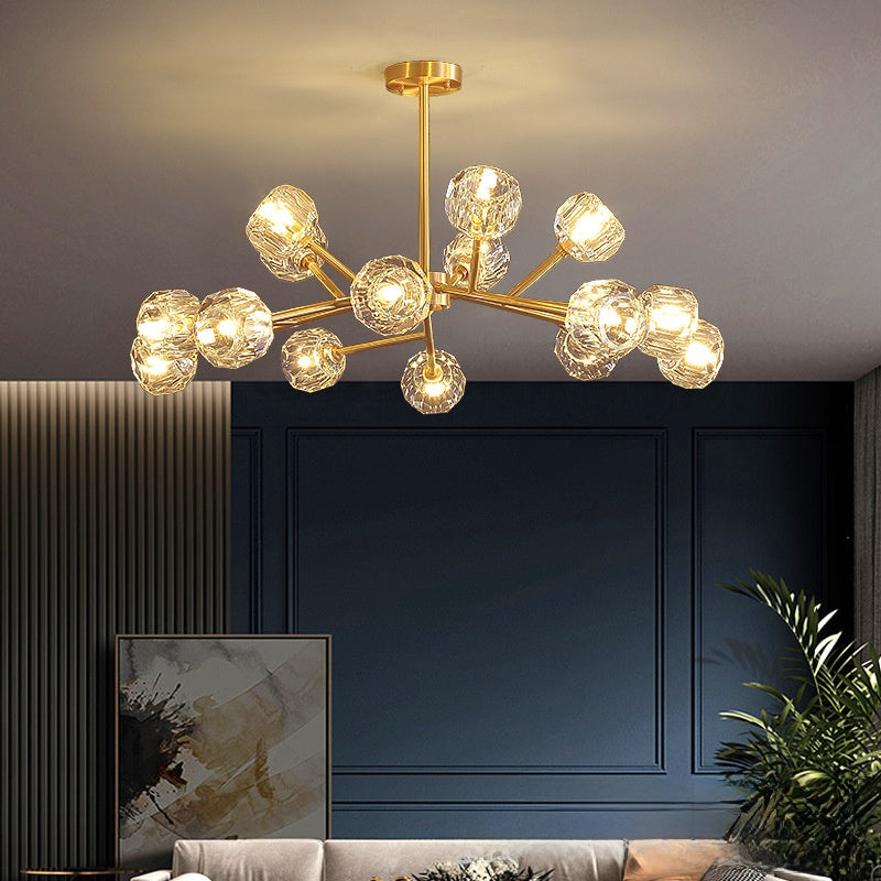 Post-modern Light Luxury Chandelier Living Room Lamp
