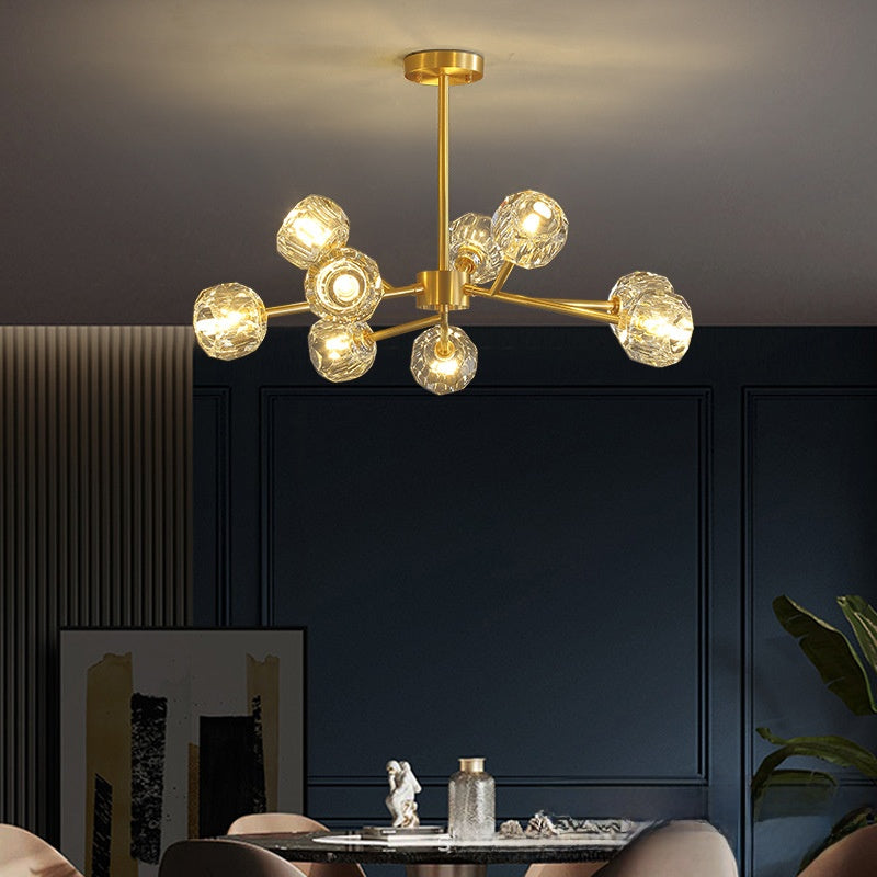 Post-modern Light Luxury Chandelier Living Room Lamp