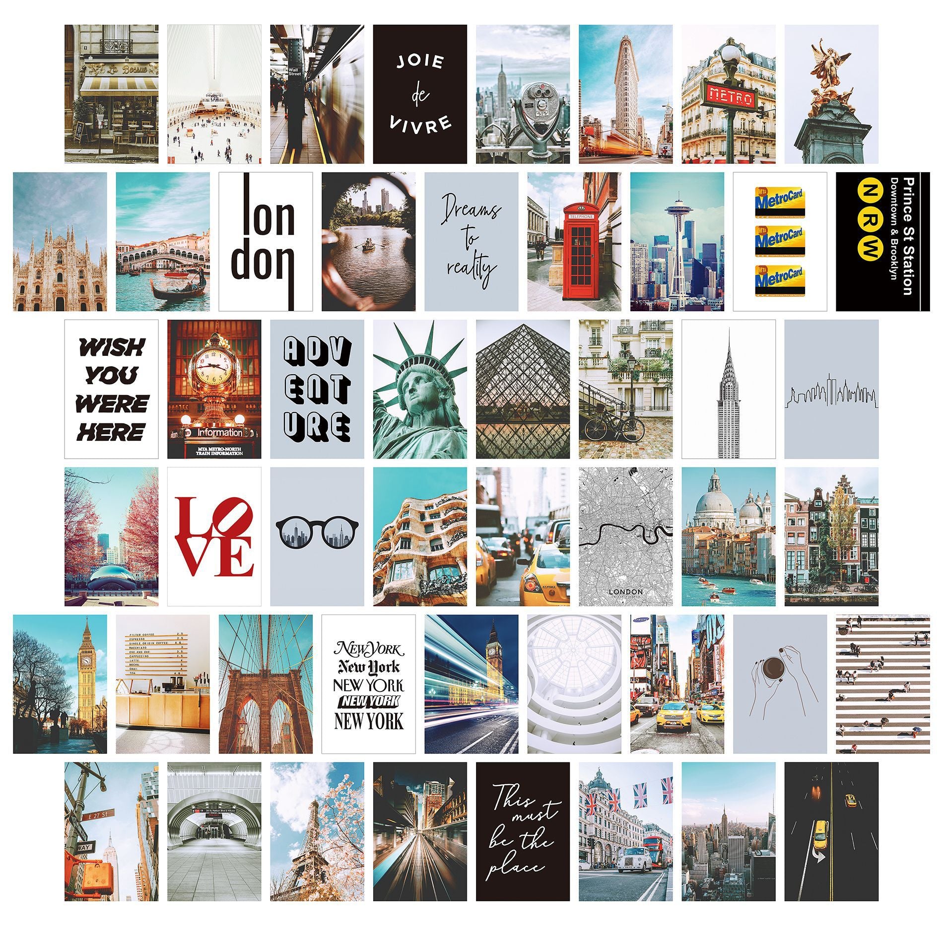 Postcard poster