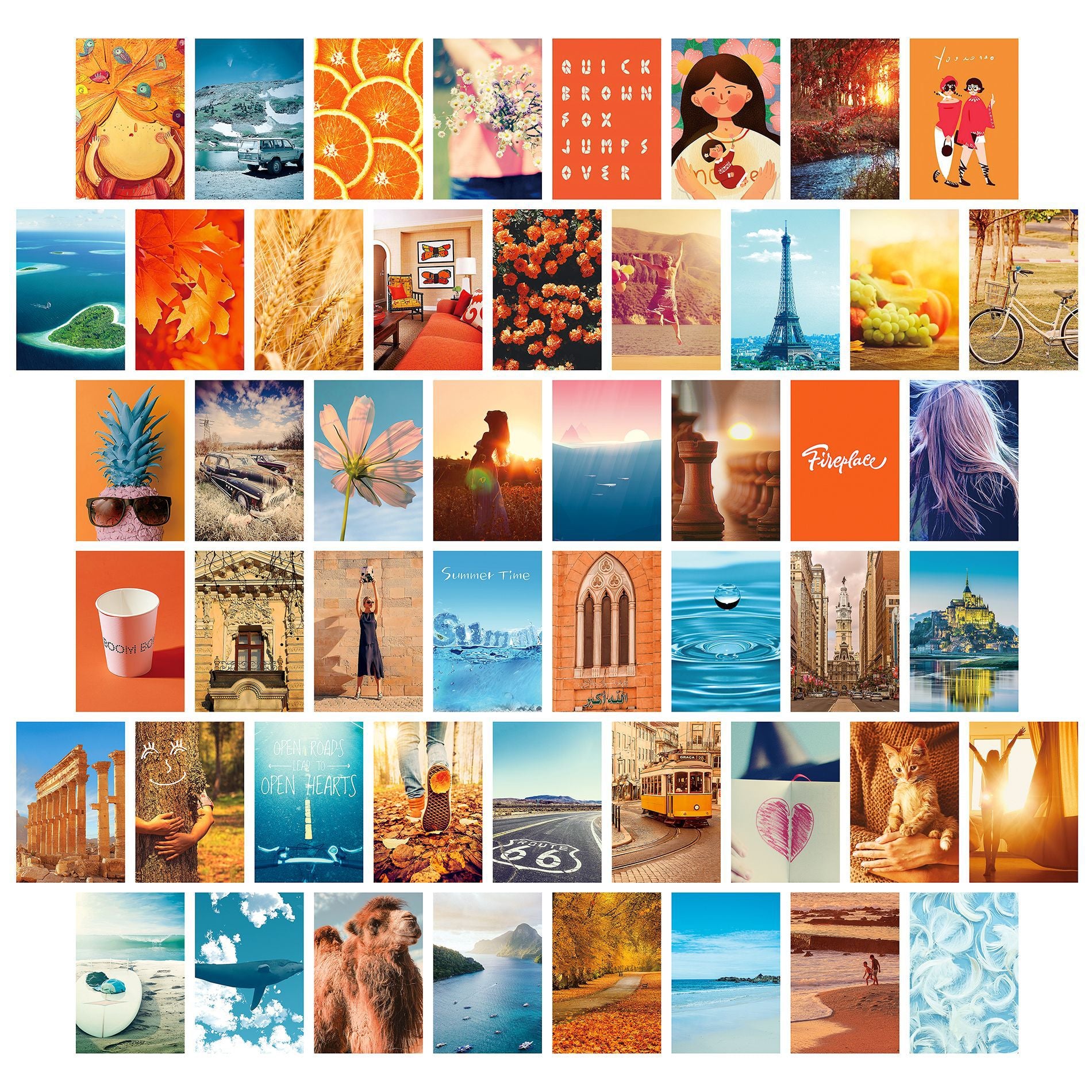 Postcard poster