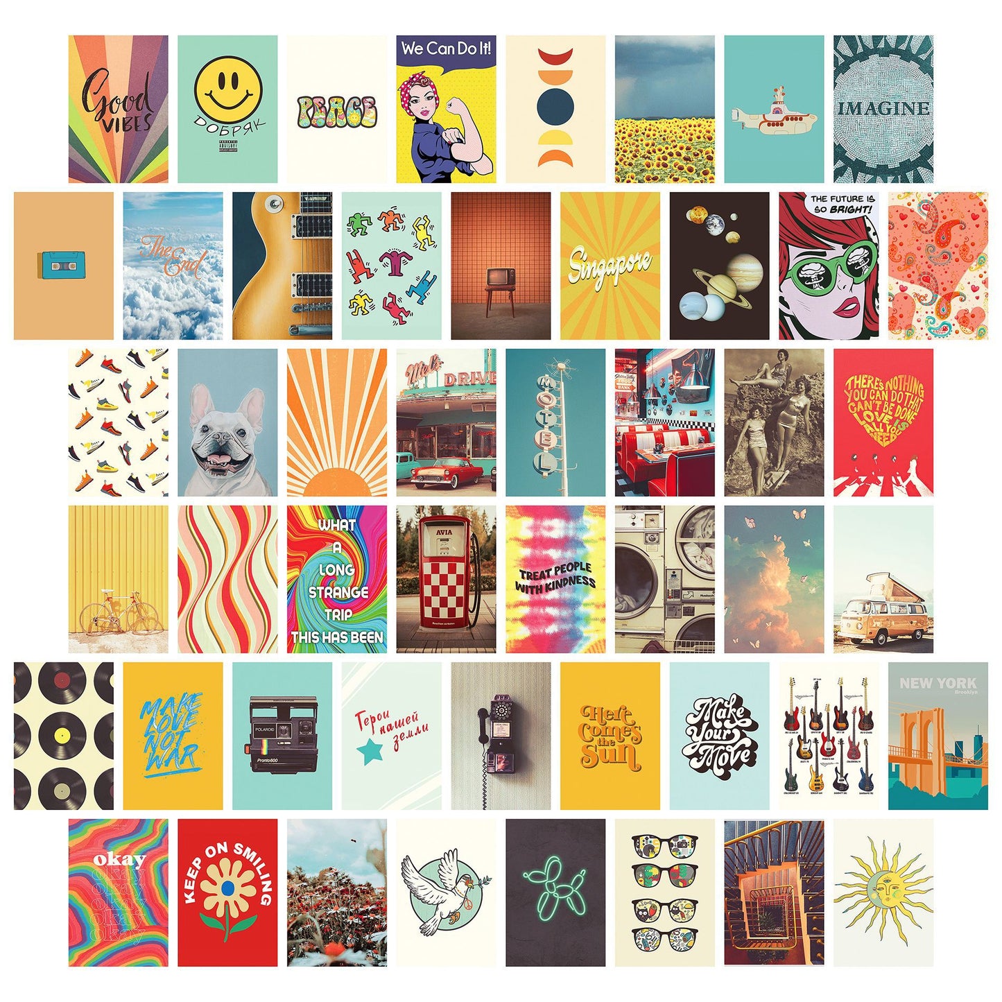 Postcard poster