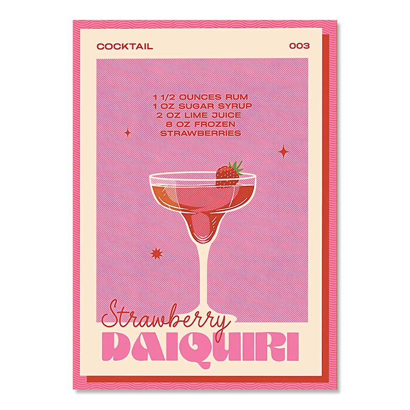 Poster artwork for the Mojito cocktail