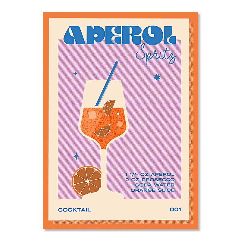 Poster artwork for the Mojito cocktail