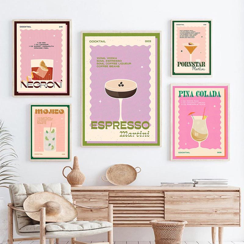 Poster artwork for the Mojito cocktail