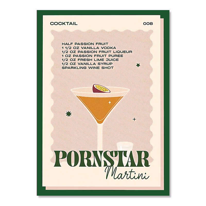 Poster artwork for the Mojito cocktail