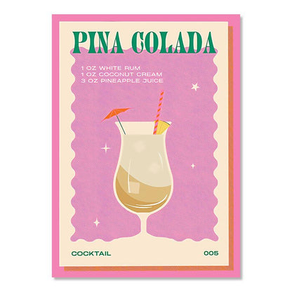 Poster artwork for the Mojito cocktail