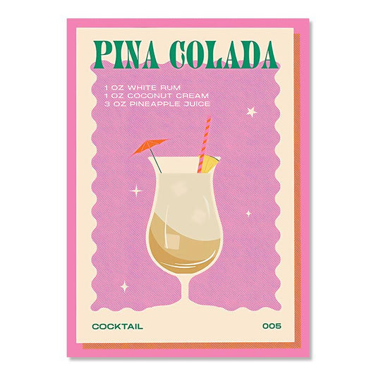 Poster artwork for the Mojito cocktail