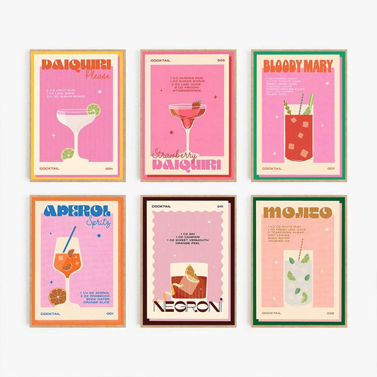 Poster artwork for the Mojito cocktail
